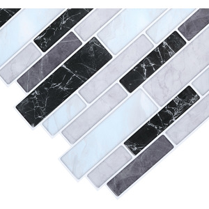10Pcs Marble Effect Tile Stickers by Livingandhome