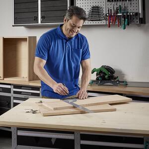 wolfcraft Universal Angle Tri Square - Grey / 50.3cm by wolfcraft