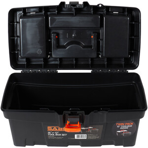 Eco Master Tool Box Set 16in - Black by Saber