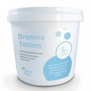 ClearSpa Bromine Tablets - Blue / 5kg by ClearSpa