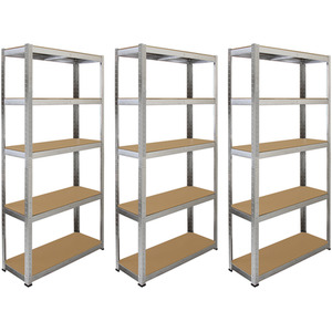 3 x Galvanised Racking E-Rax - Silver by E-Rax