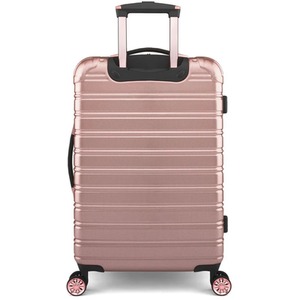 IFLY 3pcs Luggage Set Hardside Spinner Upright Rose Gold - Set - Rose Gold by IFLY