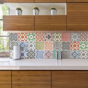 Walplus Wall Tiles Stickers by WALPLUS