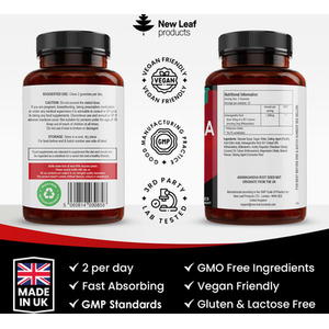 Ashwagandha Gummies 1200mg - Ashwagandha Gummies by New Leaf Products