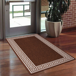 Nonslip Greekey Gel Door Mats by Smart Living