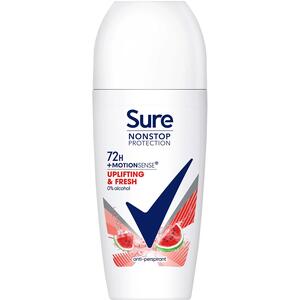 Sure Women Motion Sense AP Deodorant Rollon 72H Nonstop, Uplifting and Fresh50ml - 6 by Sure
