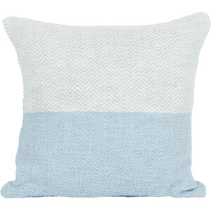 Tofino Herringbone Cushion - Blue