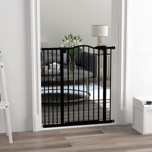 PawHut Adjustable Metal Pet Gate Safety Barrier by PawHut