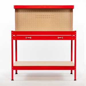 SwitZer Steel Garage Storage Work Bench - Red by SwitZer