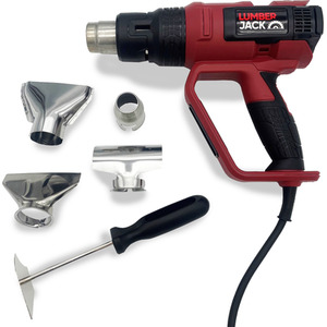 Lumberjack Heavy Duty Digital Heat Gun 2000W with Over Heating Protection - Red by Lumberjack