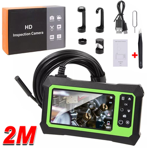 1080P Endoscope Camera with 4.3 Inch LCD - Black / 2m