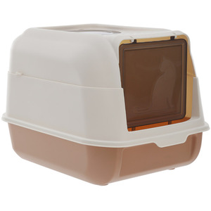 Kidkid Large Top Entry Cat Litter Box with Hood and Scoop by Kidkid