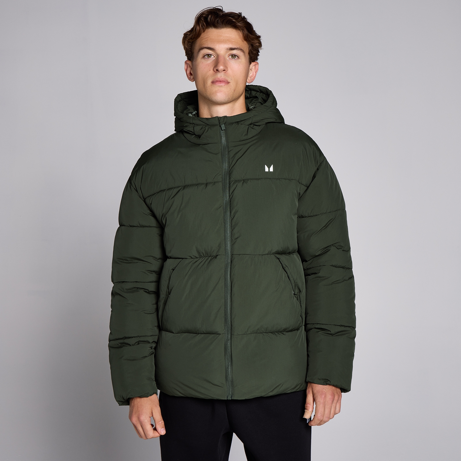 Myprotein MP Men's Short Puffer Jacket - Black