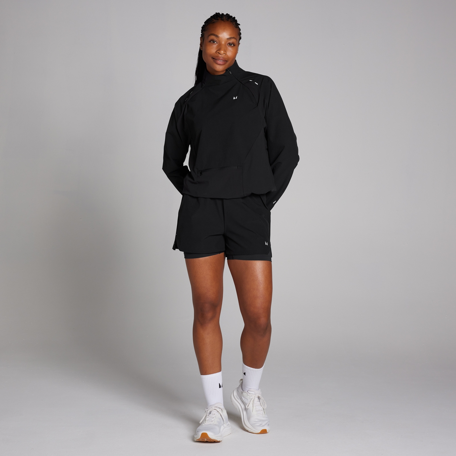 Myprotein MP Women's Velocity Ultra 2-IN-1 Lightweight Shorts - Black