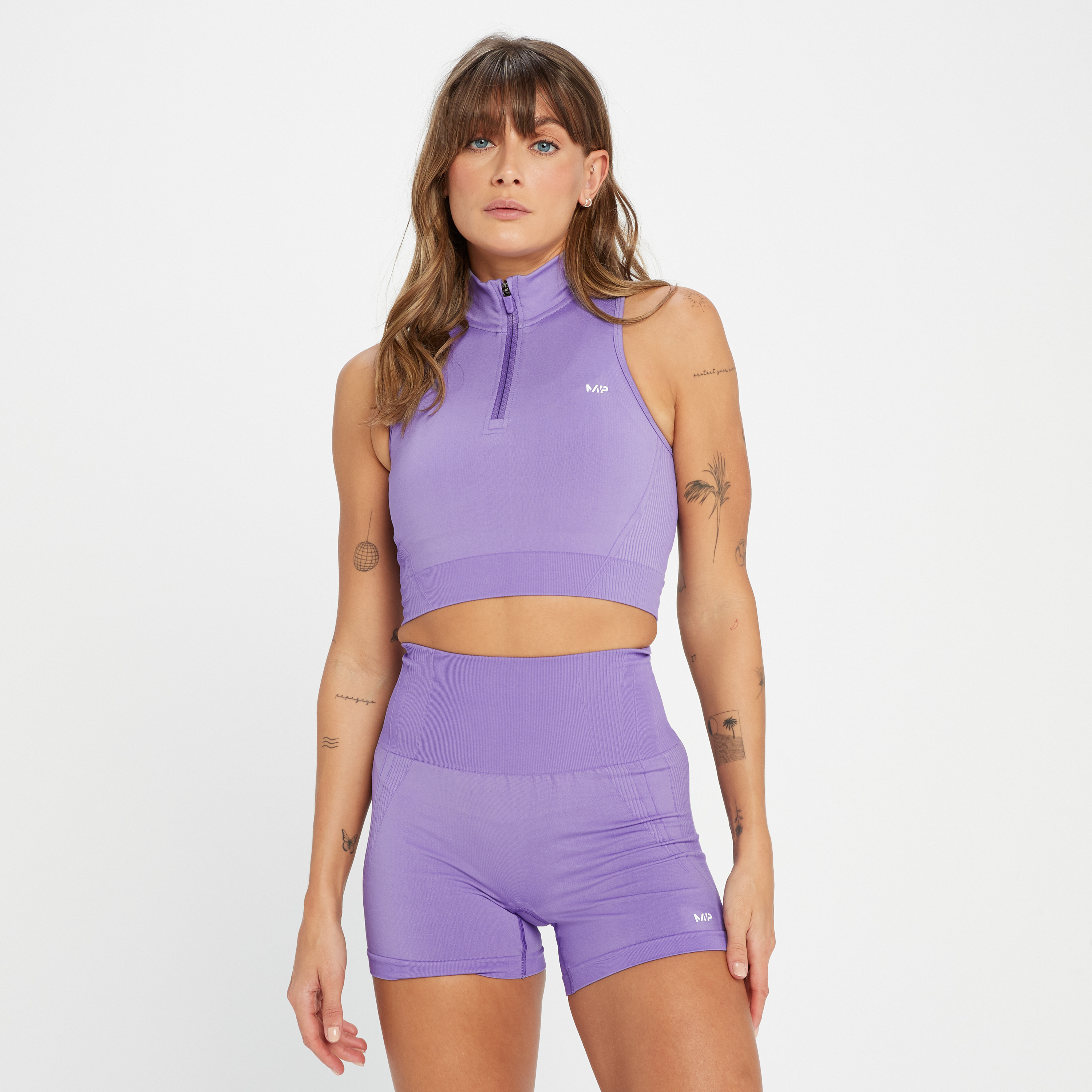 Myprotein MP Women's Tempo Tonal Seamless Vest - Bright Turquoise