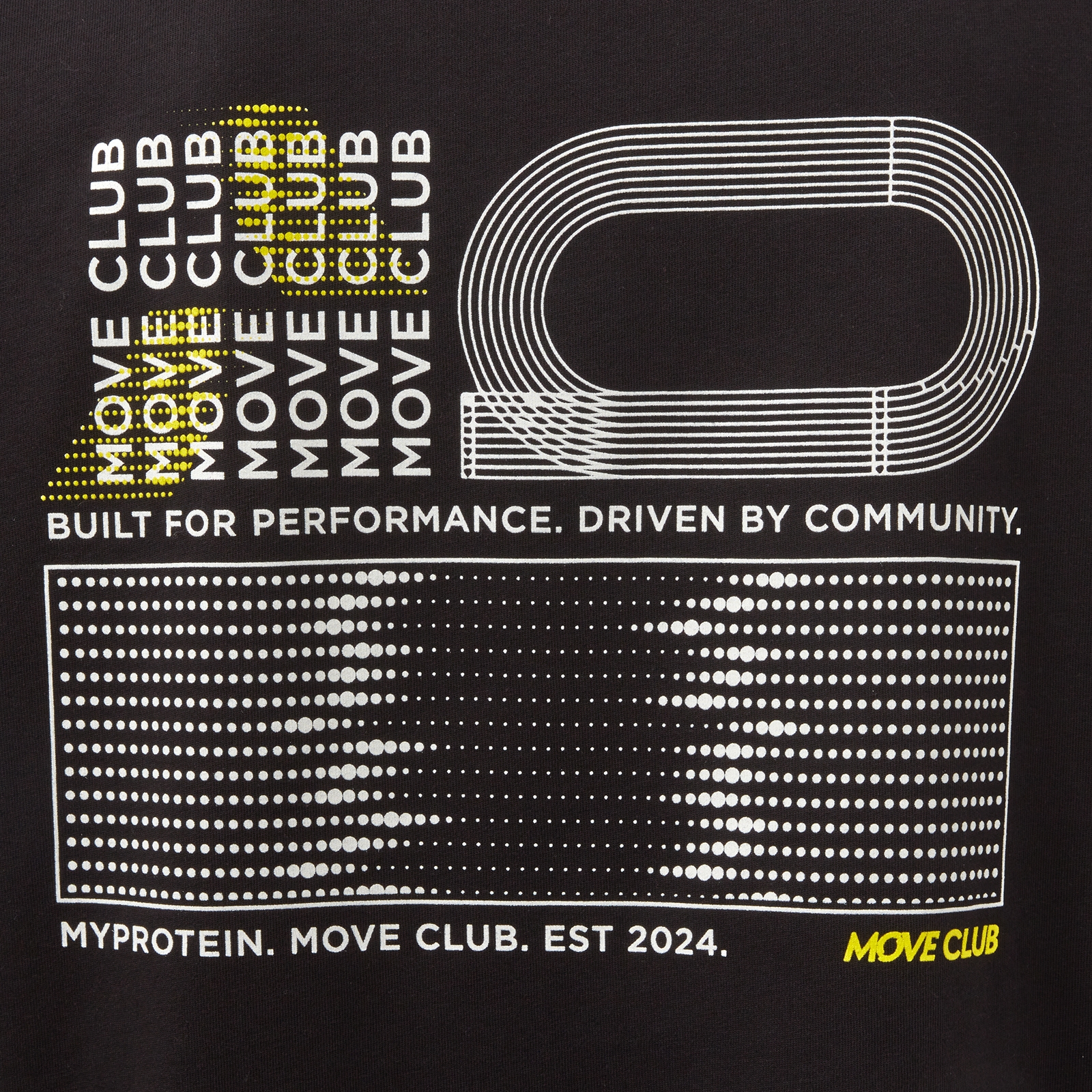 Myprotein MP Unisex Move Club Graphic T-Shirt - Black