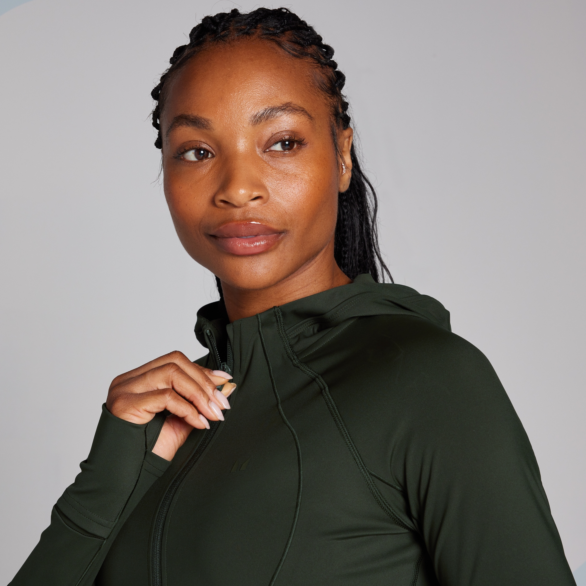 Myprotein MP Women's Tempo Ultra Hooded Jacket - Black