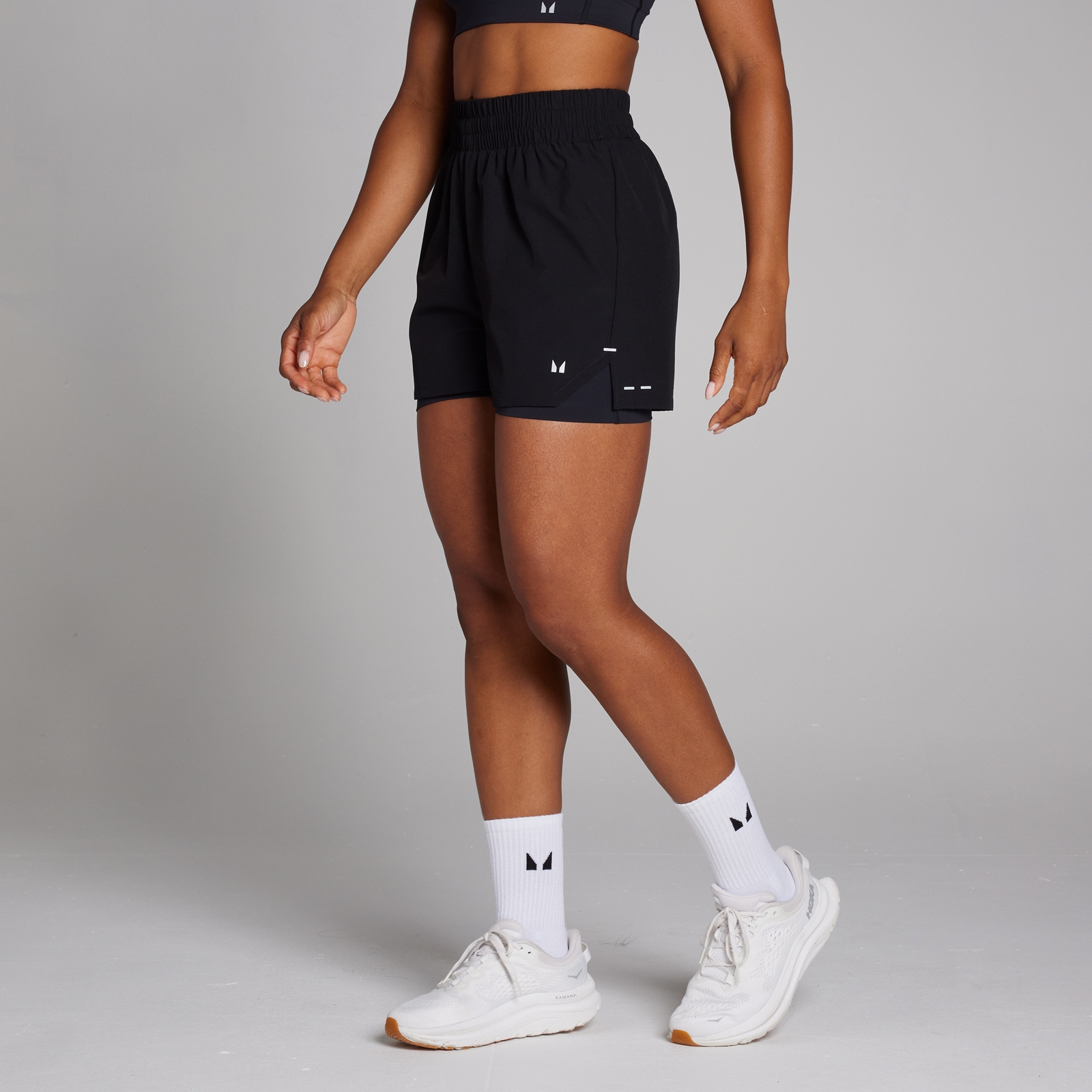 Myprotein MP Women's Velocity Ultra 2-IN-1 Lightweight Shorts - Black