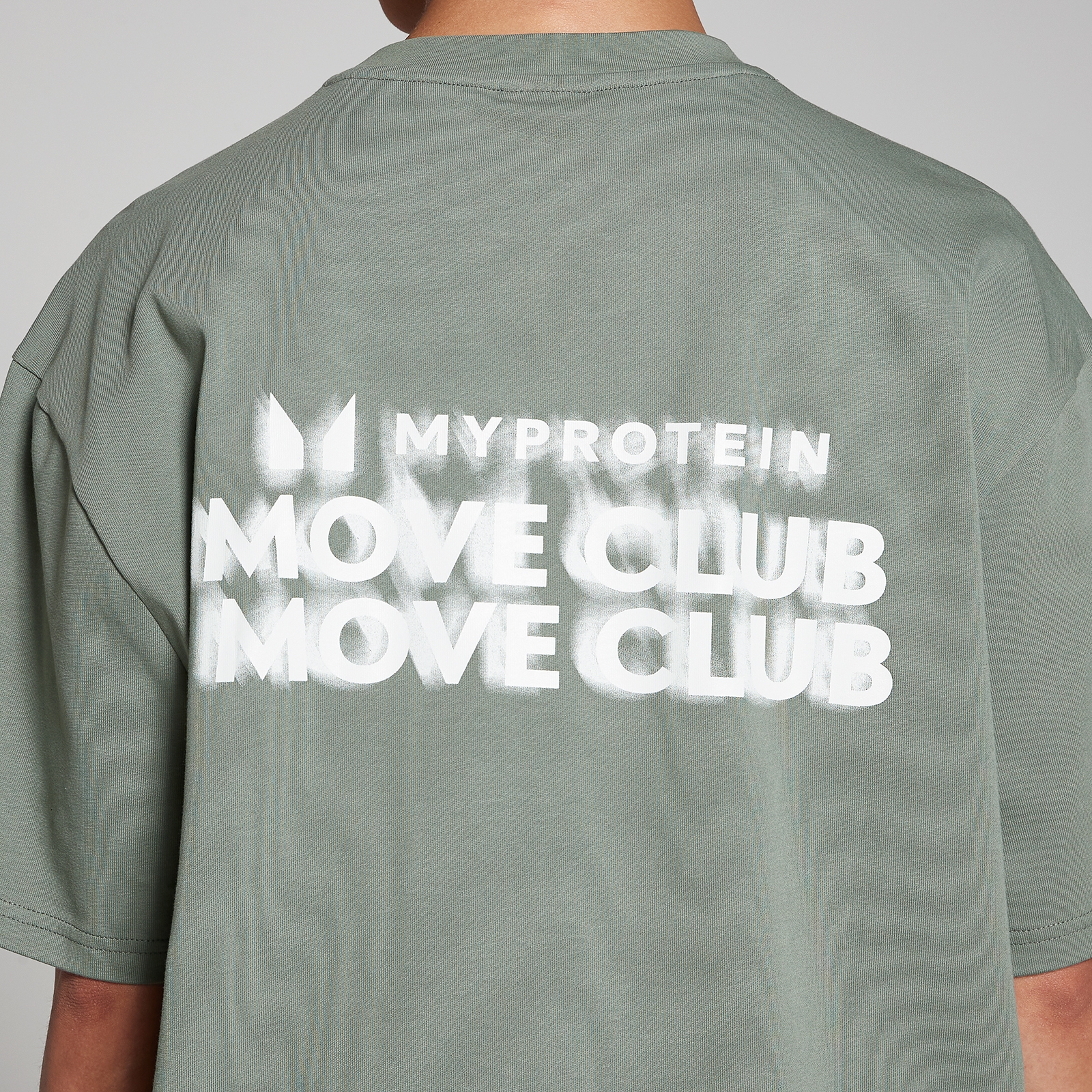 Myprotein MP Move Club Graphic T-Shirt - Washed Black