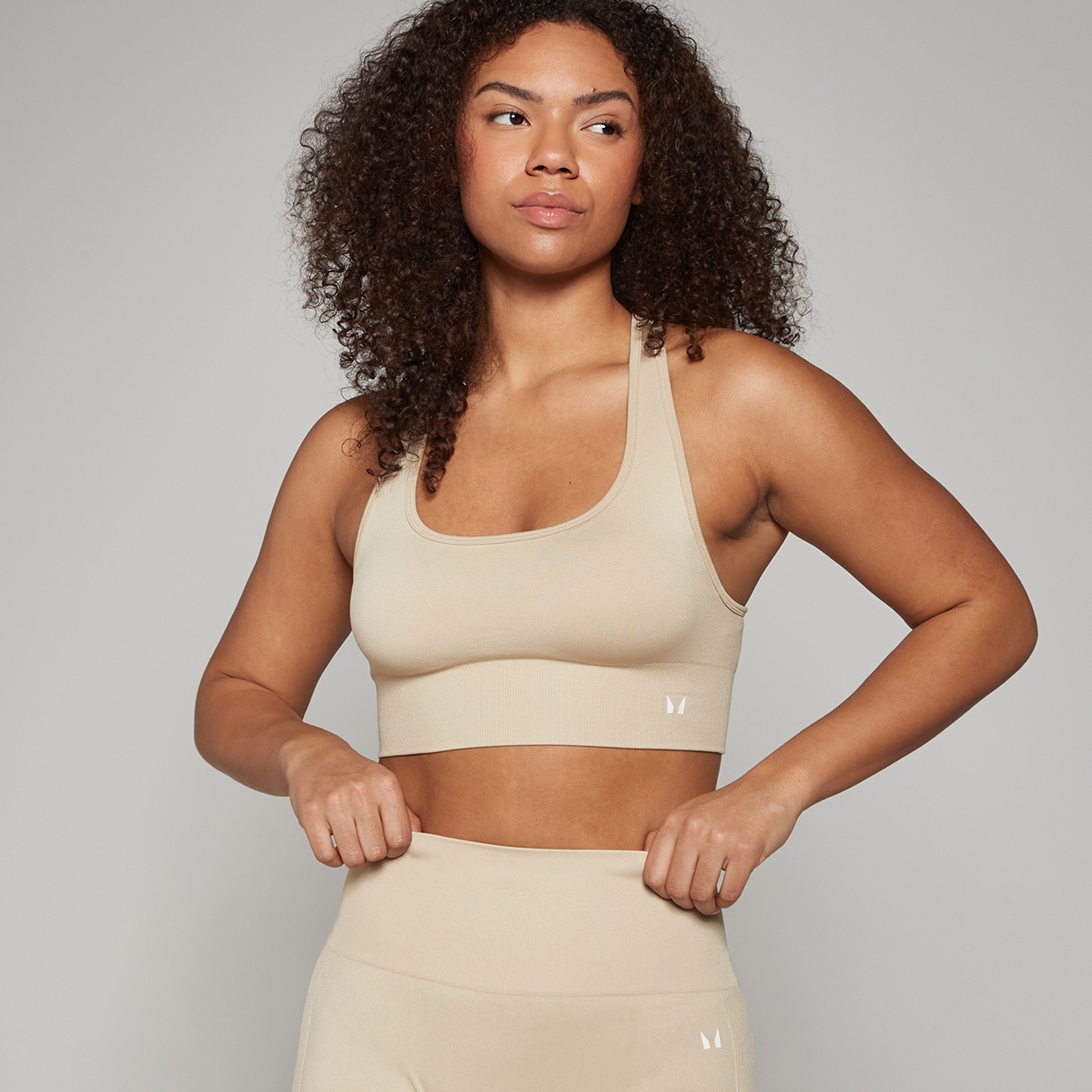 Myprotein MP Women's Shape Seamless Sports Bra - Forest Green