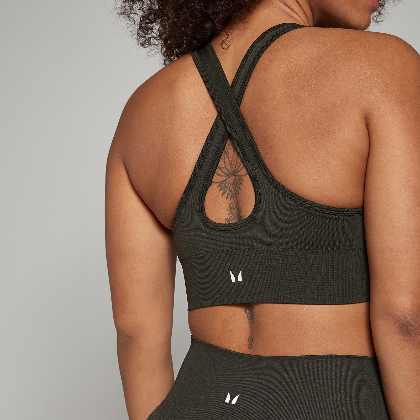 Myprotein MP Women's Shape Seamless Sports Bra - Forest Green