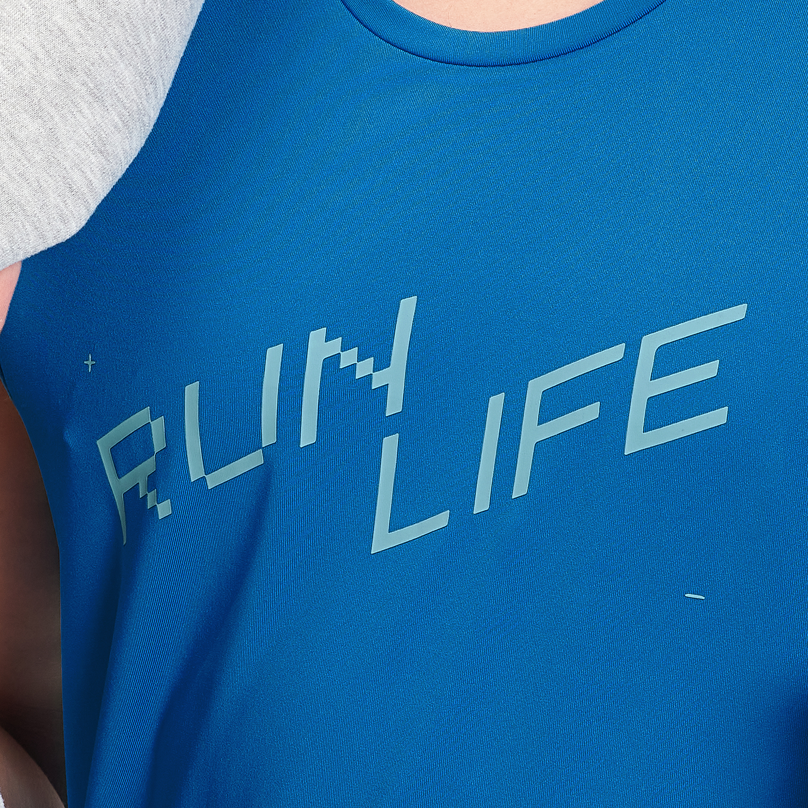 Myprotein MP Men's Graphic Running Tank Top - True Blue