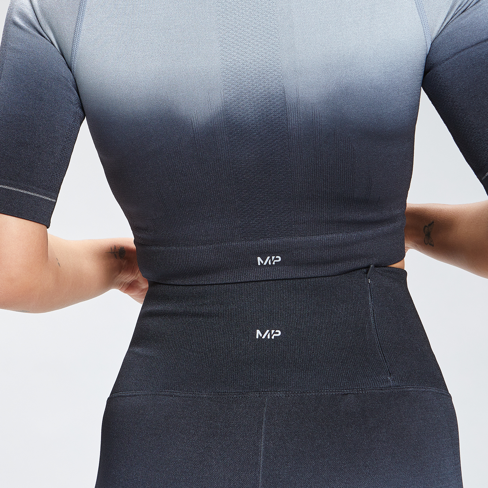Myprotein MP Women's Velocity Seamless Crop Top - Black