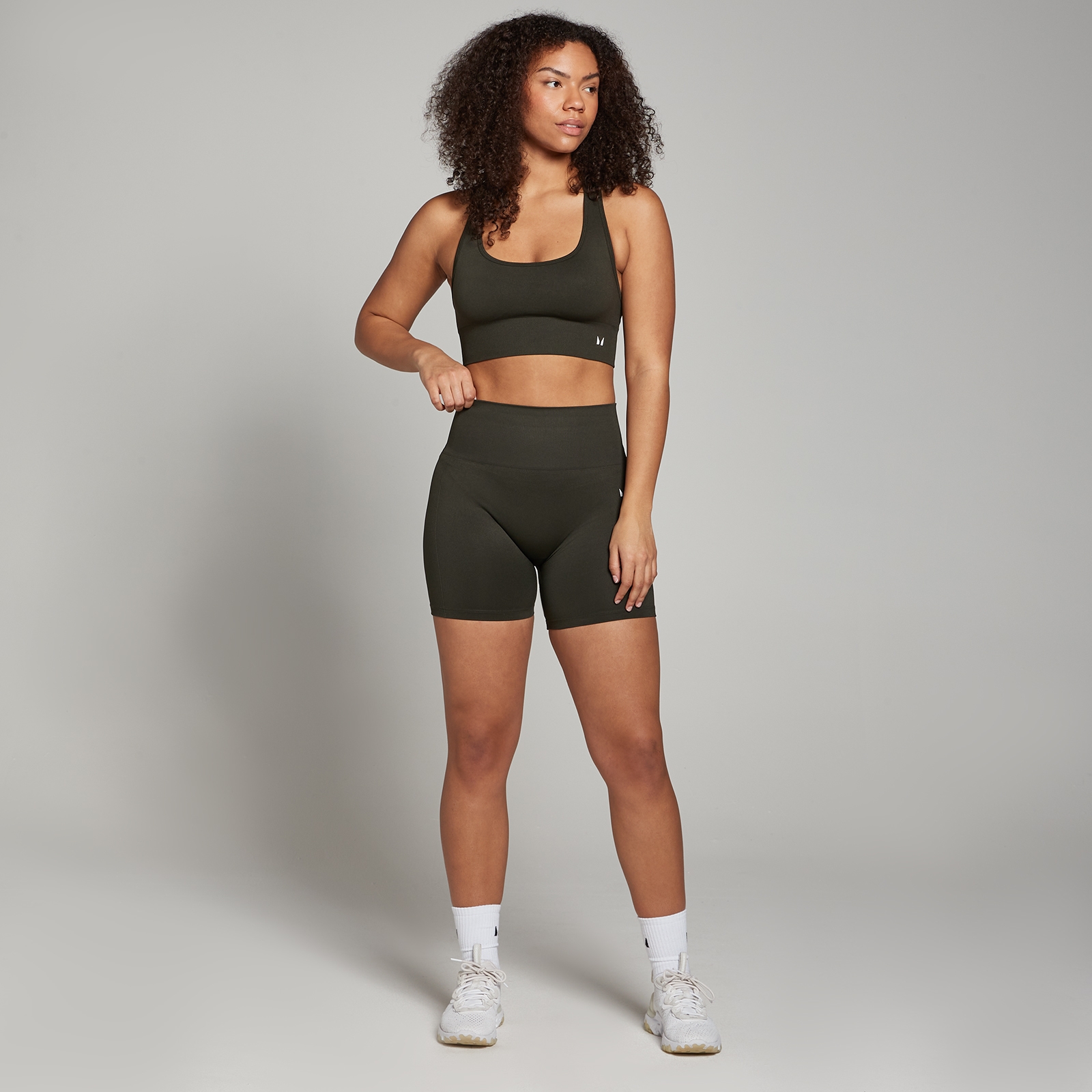 Myprotein MP Women's Shape Seamless Sports Bra - Forest Green