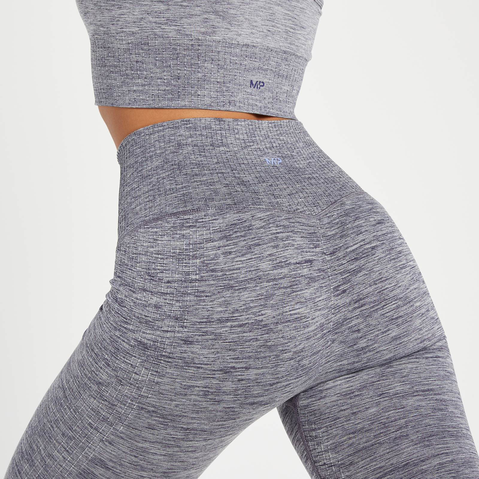 Myprotein MP Women's Composure Seamless Capri Leggings - Blue Sky