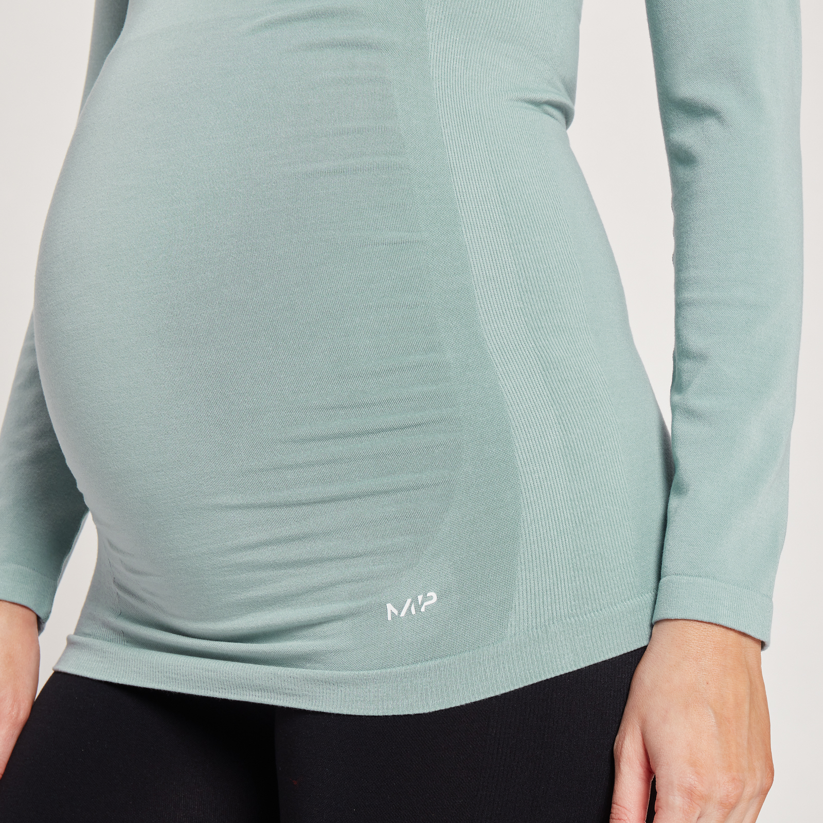 Myprotein MP Women's Maternity Seamless Long Sleeve T-Shirt - Ice Blue