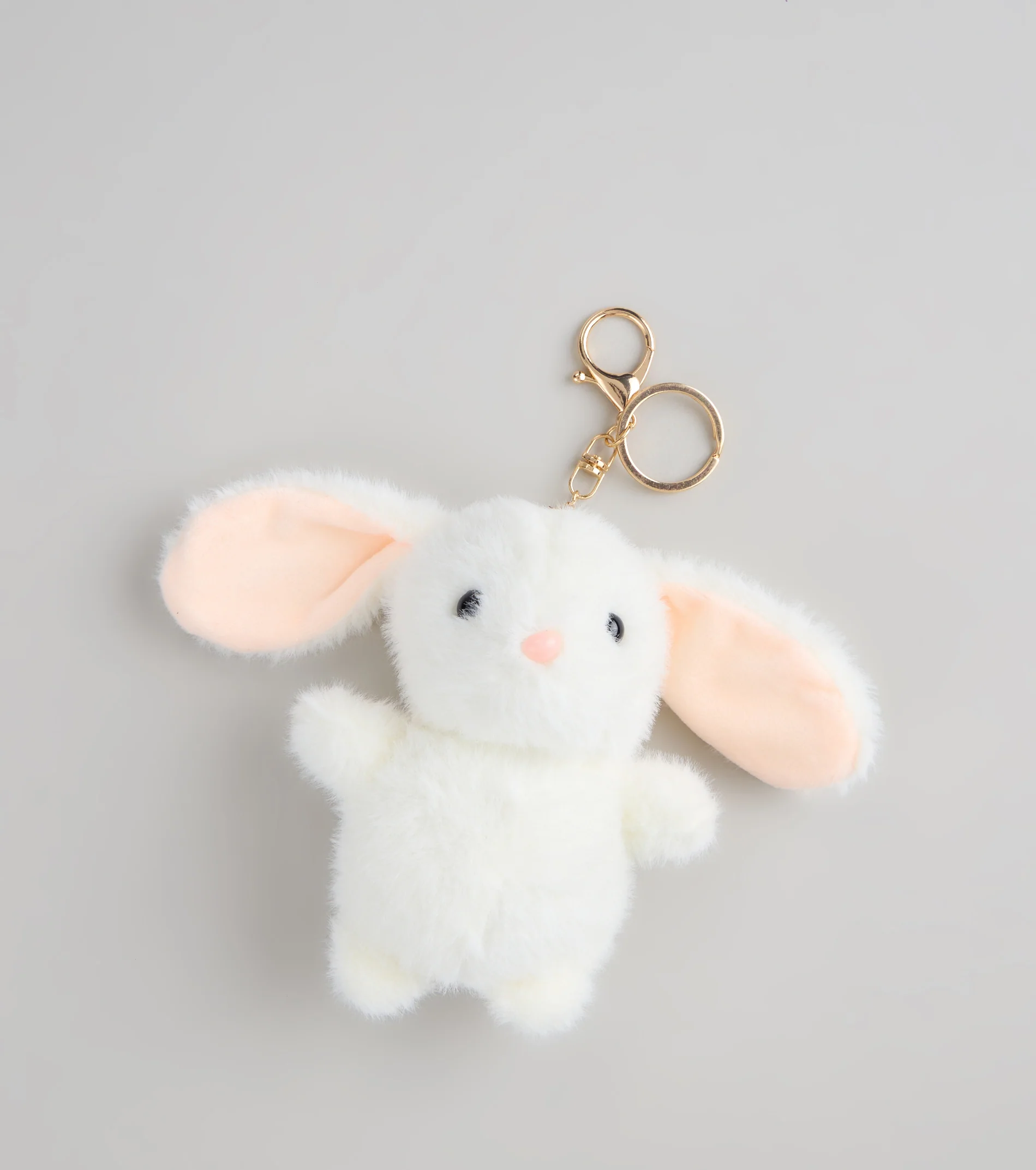 Bunny Love Plush Keychain