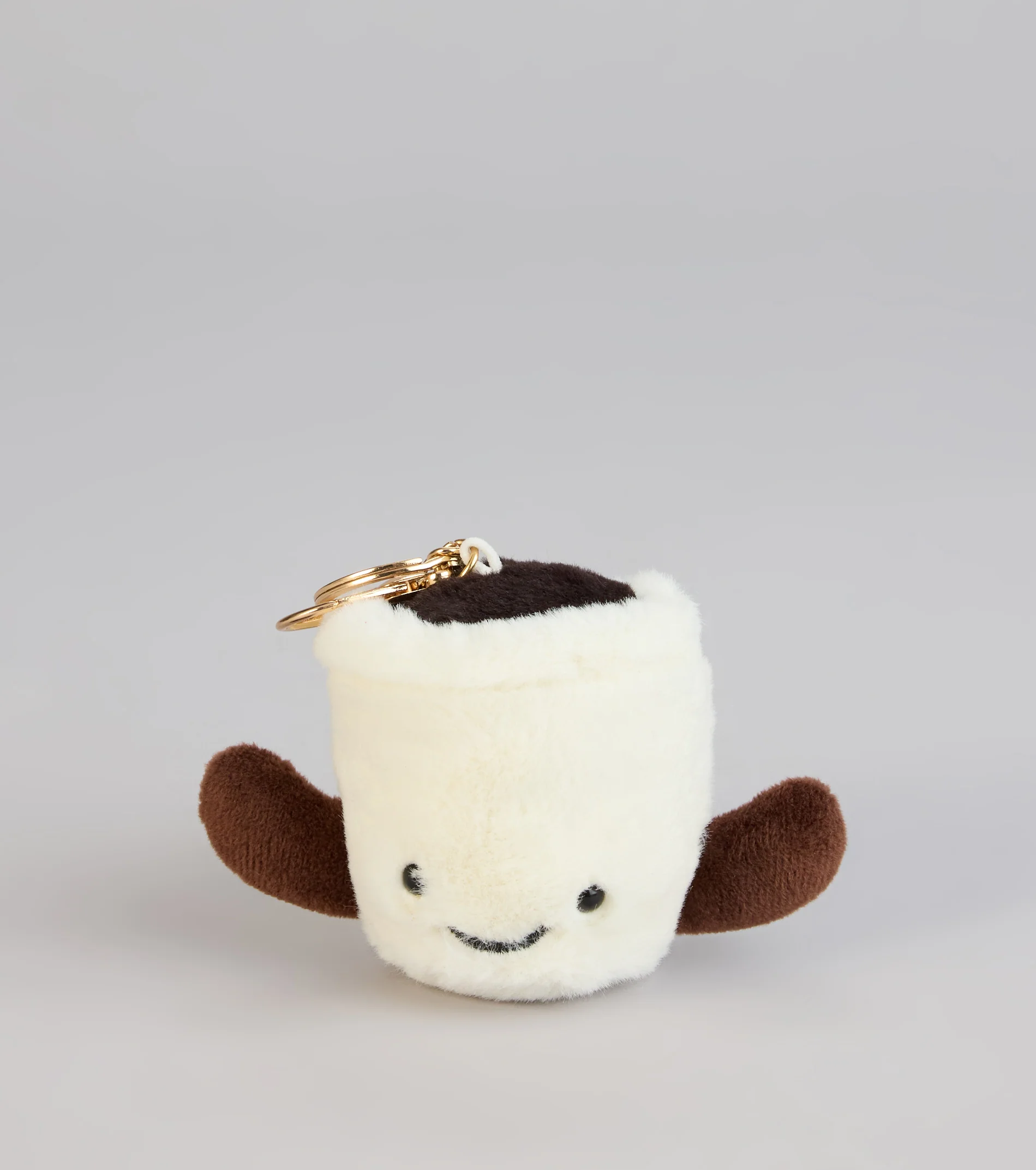 Latte Love Plush Keychain