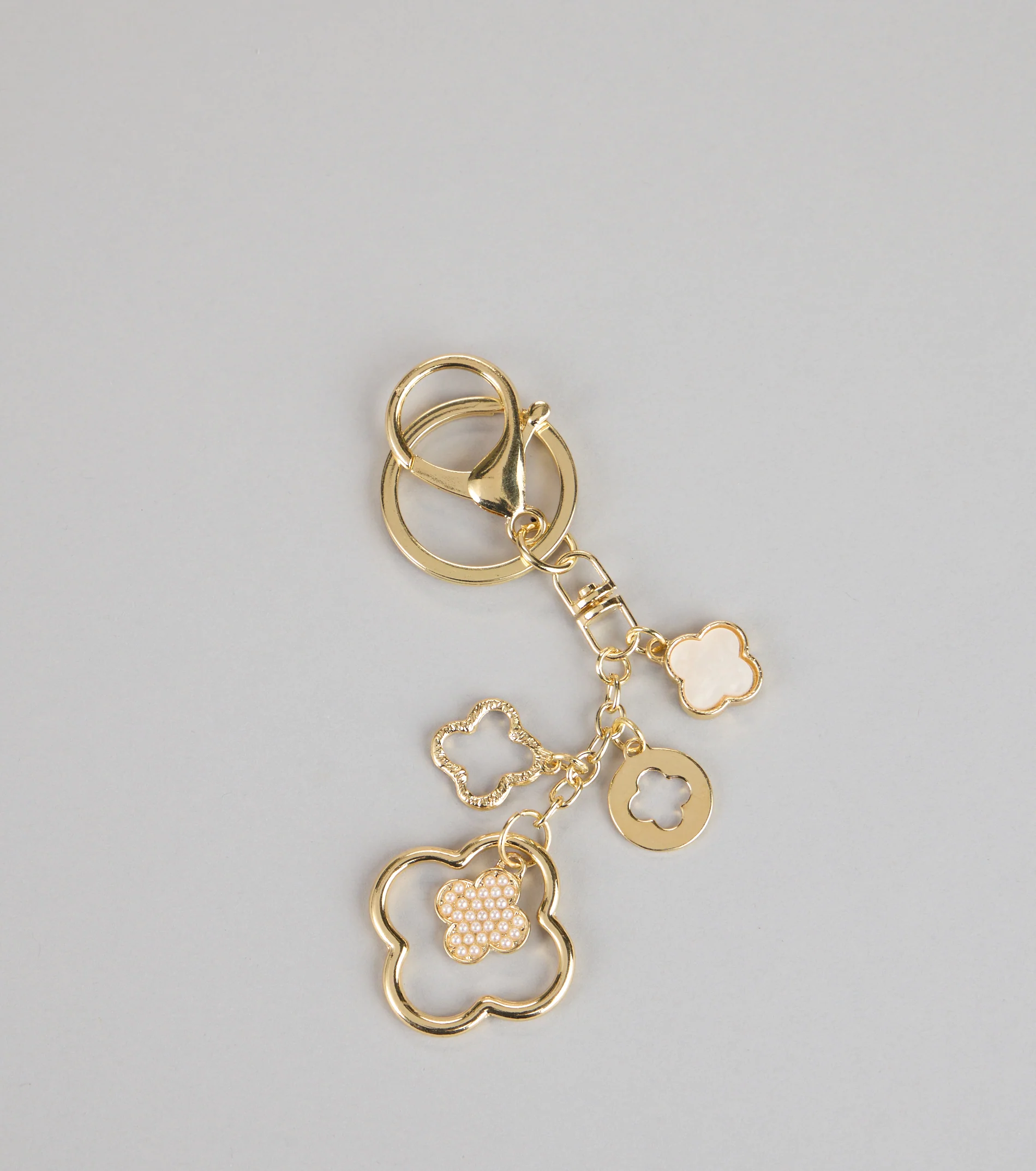 Lucky Touch Clover Keychain