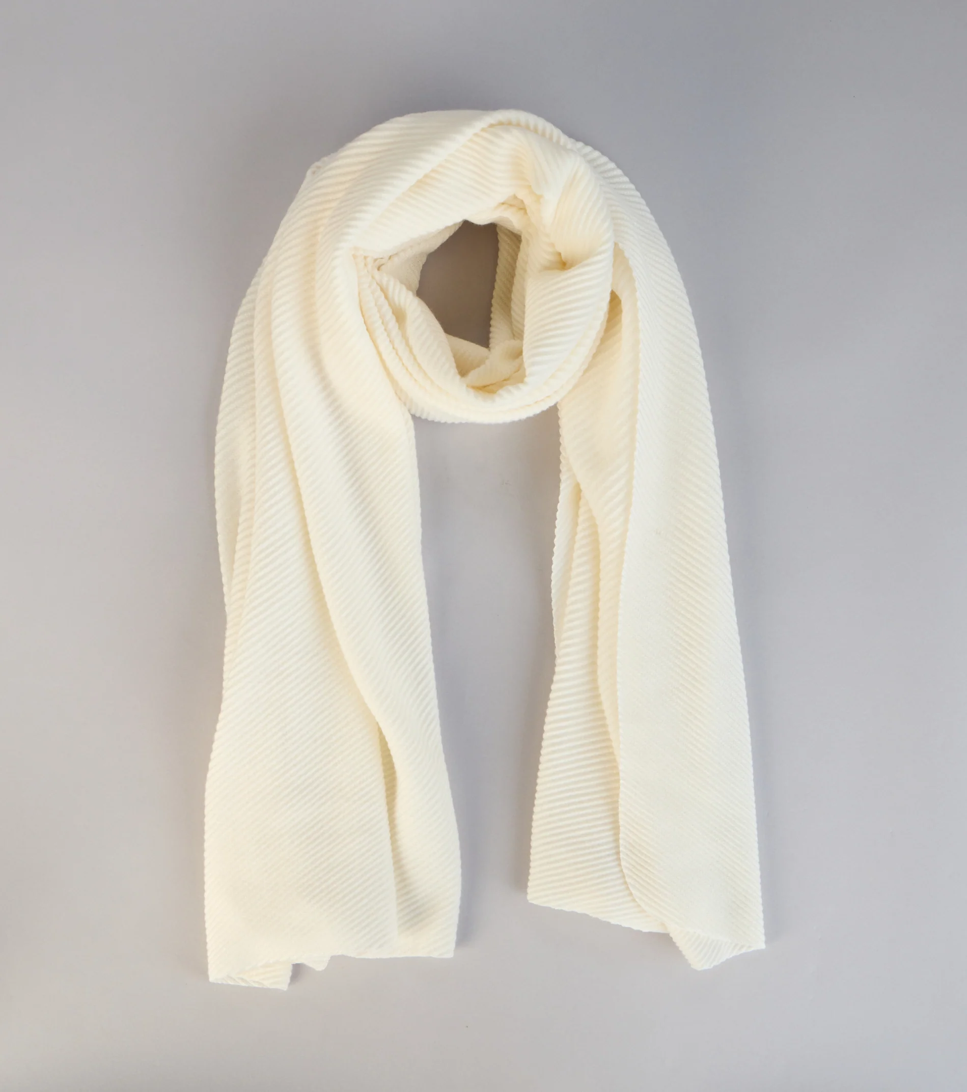 Go With the Flow Pleated Scarf