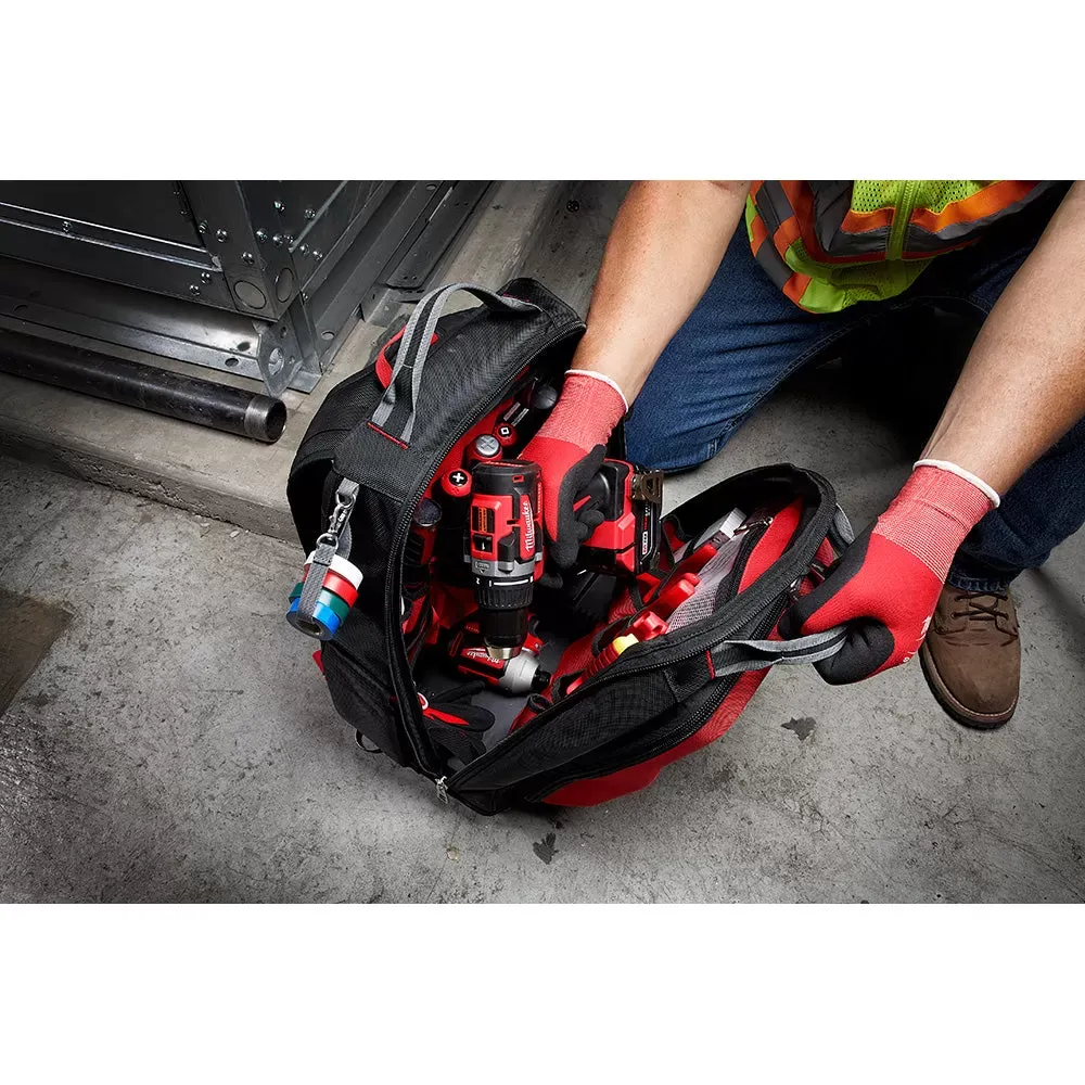 Milwaukee 48-22-8301 48-Pocket Tear-Resistant PACKOUT Modular Storage Backpack