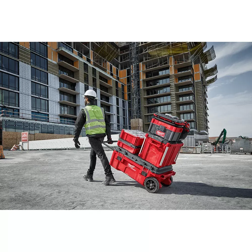 Milwaukee Pre-Sale 48-22-842PK PACKOUT Heavy Duty Polymer 2 Tool Box Combo Kit