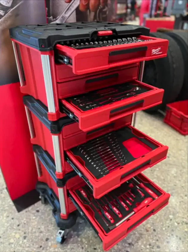 π₯π₯π₯2024 New Super Sale 366-pc Master Mechanics Hand Tool Set with PACKOUTTM Drawers and Dolly