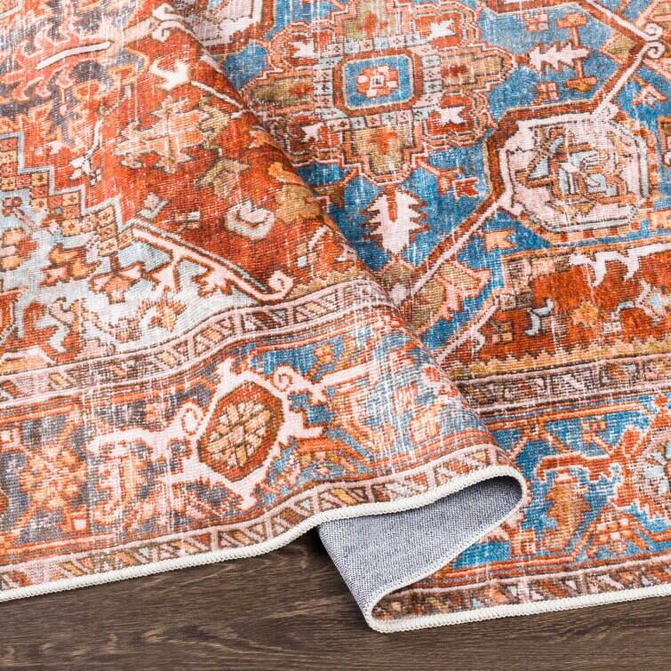 Mags Performance Brick Red/Blue/Tan Rug