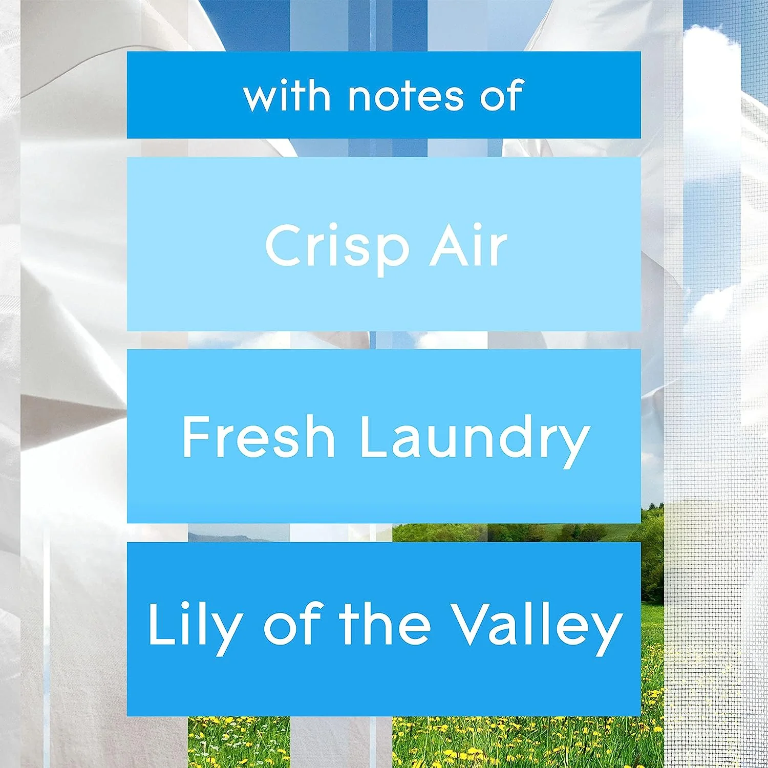 Refills Air Freshener, Scented and Essential Oils for Home and Bathroom, Clean Linen, 3.35 Fl Oz, 5 Count