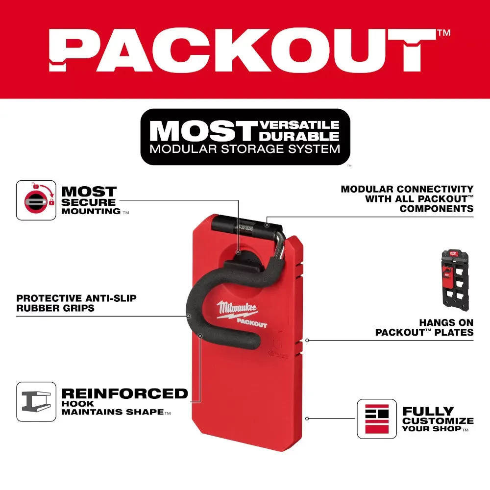 Milwaukee 48-22-84LTH Shop PACKOUT Heavy Duty Long Tool Holder Kit