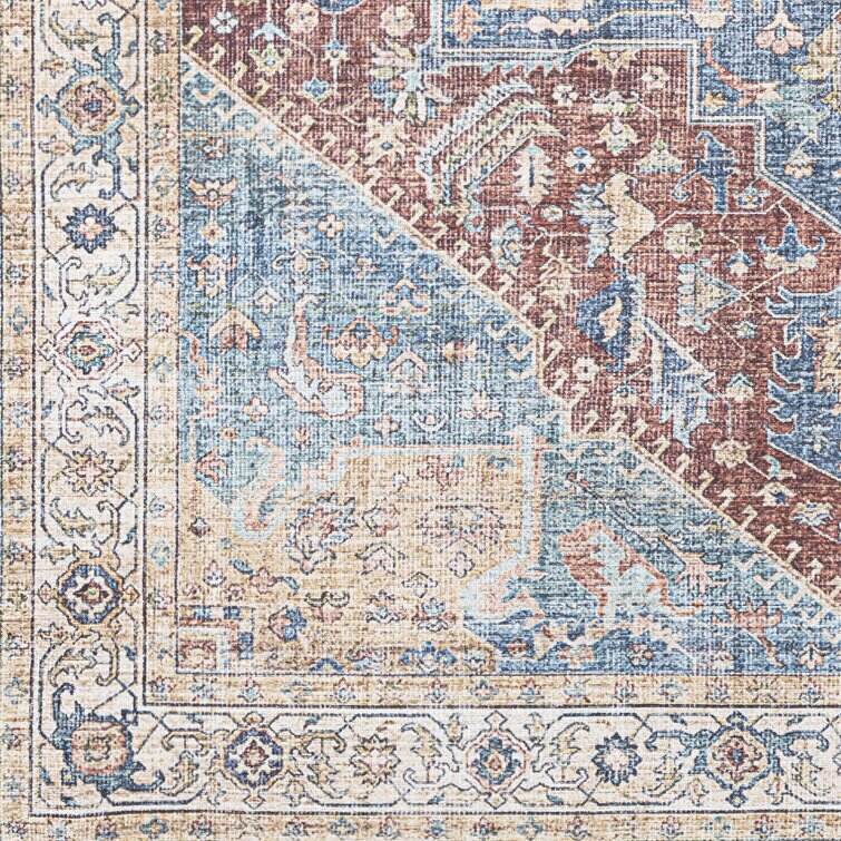 Didmantas Performance Rust/Blue Rug