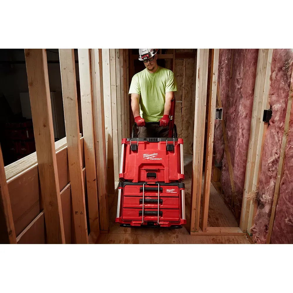 Milwaukee 48-22-8415 PACKOUT Heavy Duty 2-Wheel Cart w/ 400 lb Weight Capacity