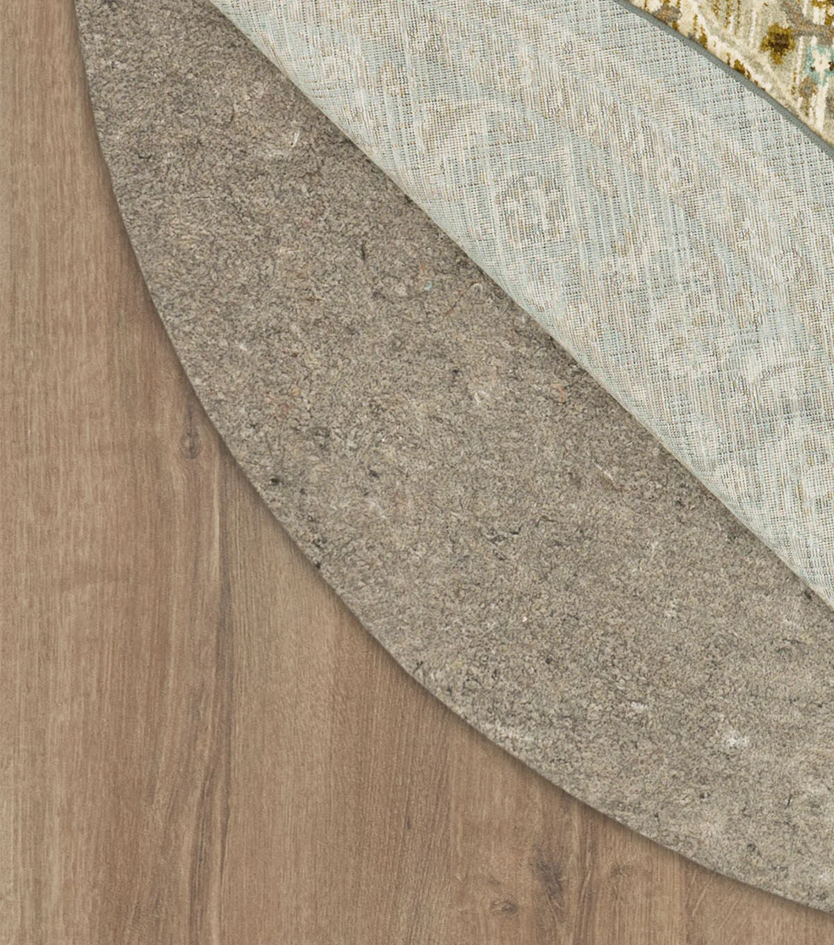 Dual Surface 1/4 Inch Rug Pad Gray 9'6