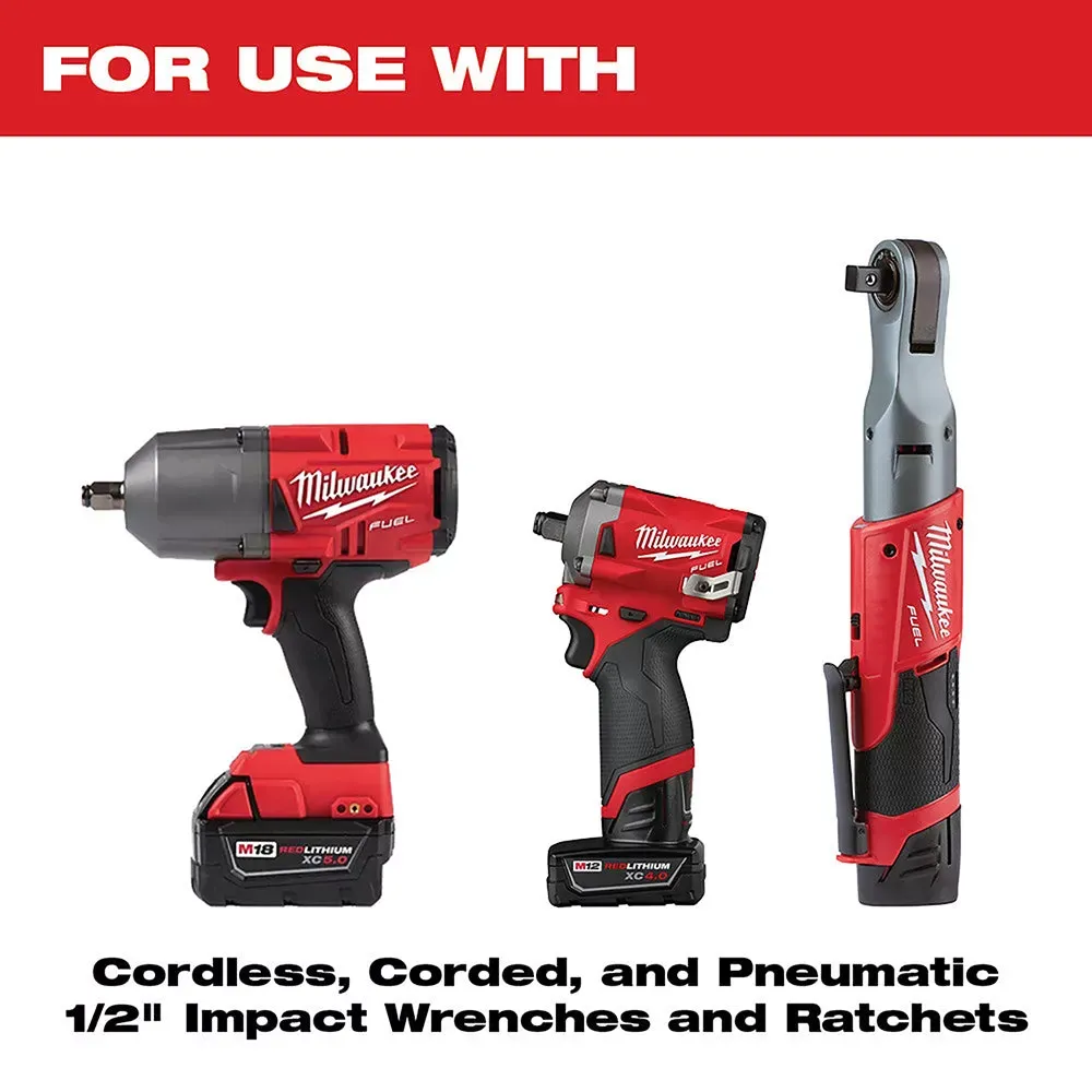 Milwaukee 49-66-6806 SHOCKWAVE 1/2” Impact Duty Socket PACKOUT Set - 31 PC