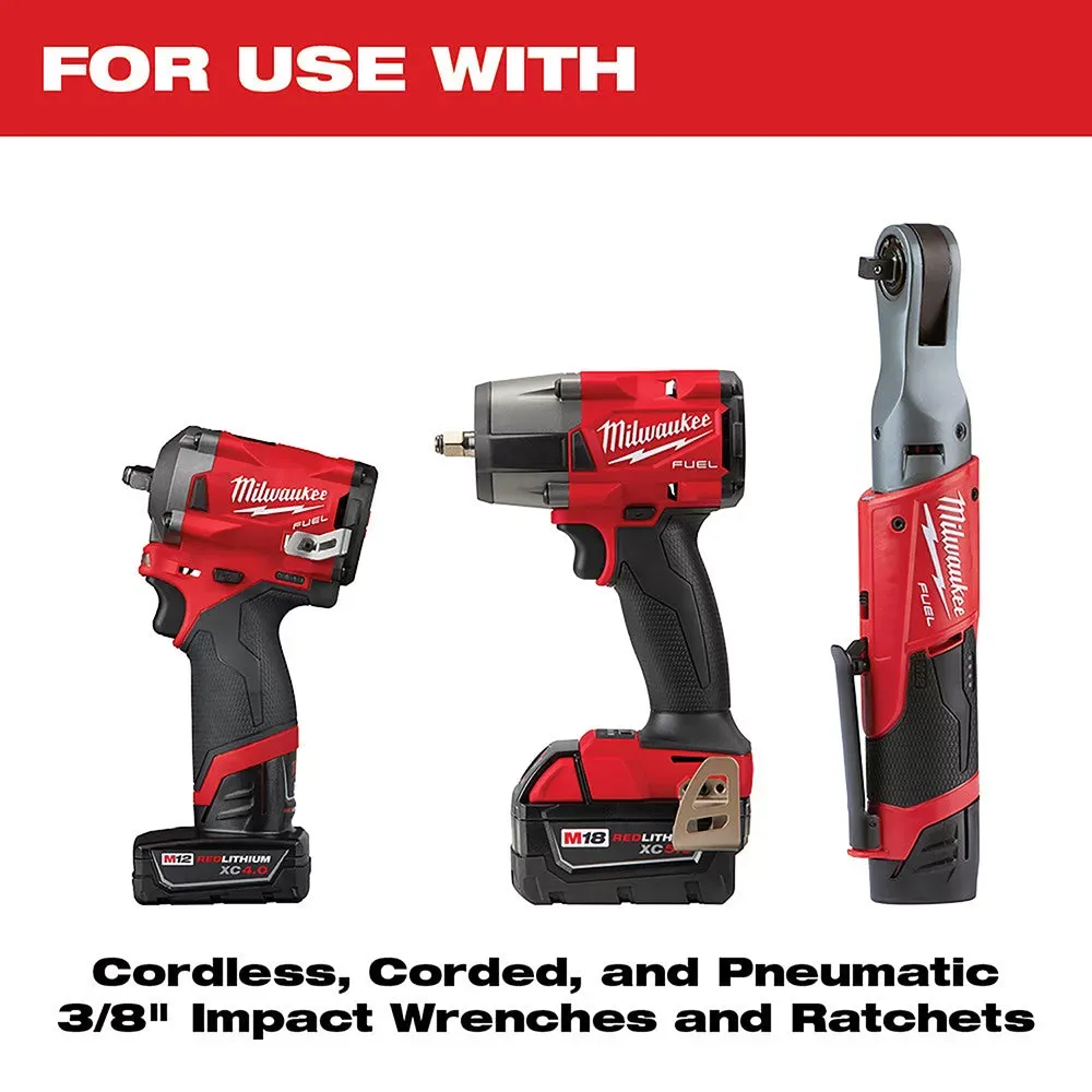 Milwaukee 49-66-6805 SHOCKWAVE 3/8” Impact Duty Socket PACKOUT Set - 36 PC