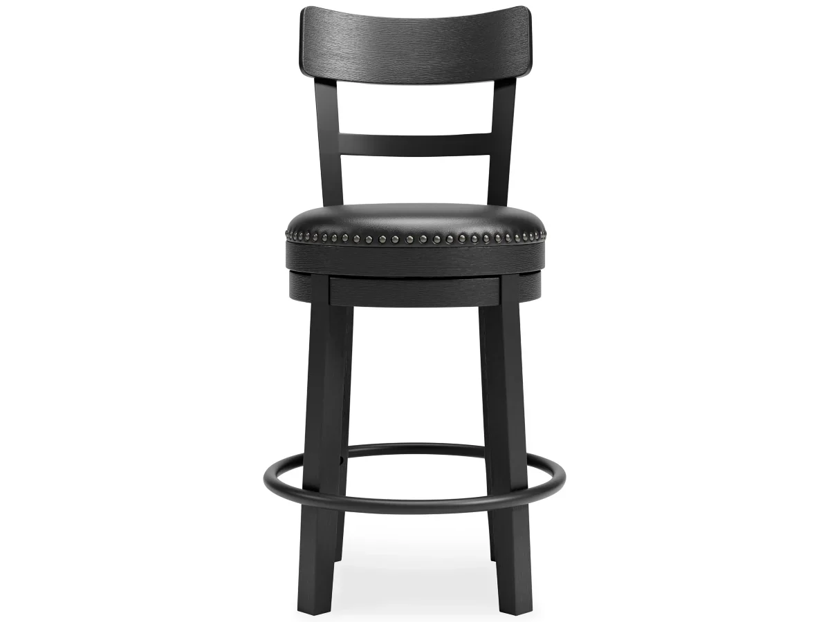 Valebeck Counter Height Upholstered Swivel