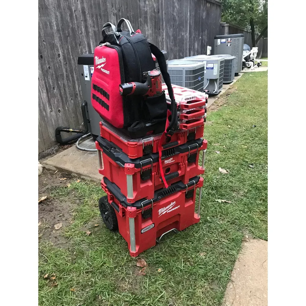 Milwaukee 48-22-8301 48-Pocket Tear-Resistant PACKOUT Modular Storage Backpack