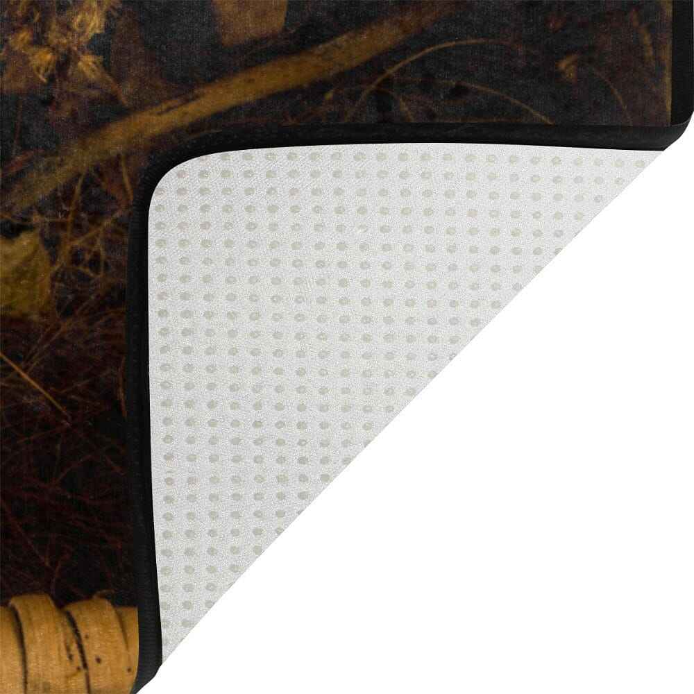 Skull Pattern Anti-Slip Bathroom Floor Mat Rug