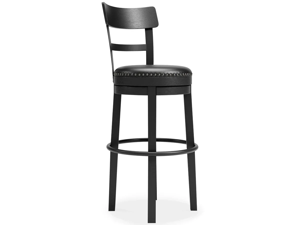 Valebeck Counter Height Upholstered Swivel