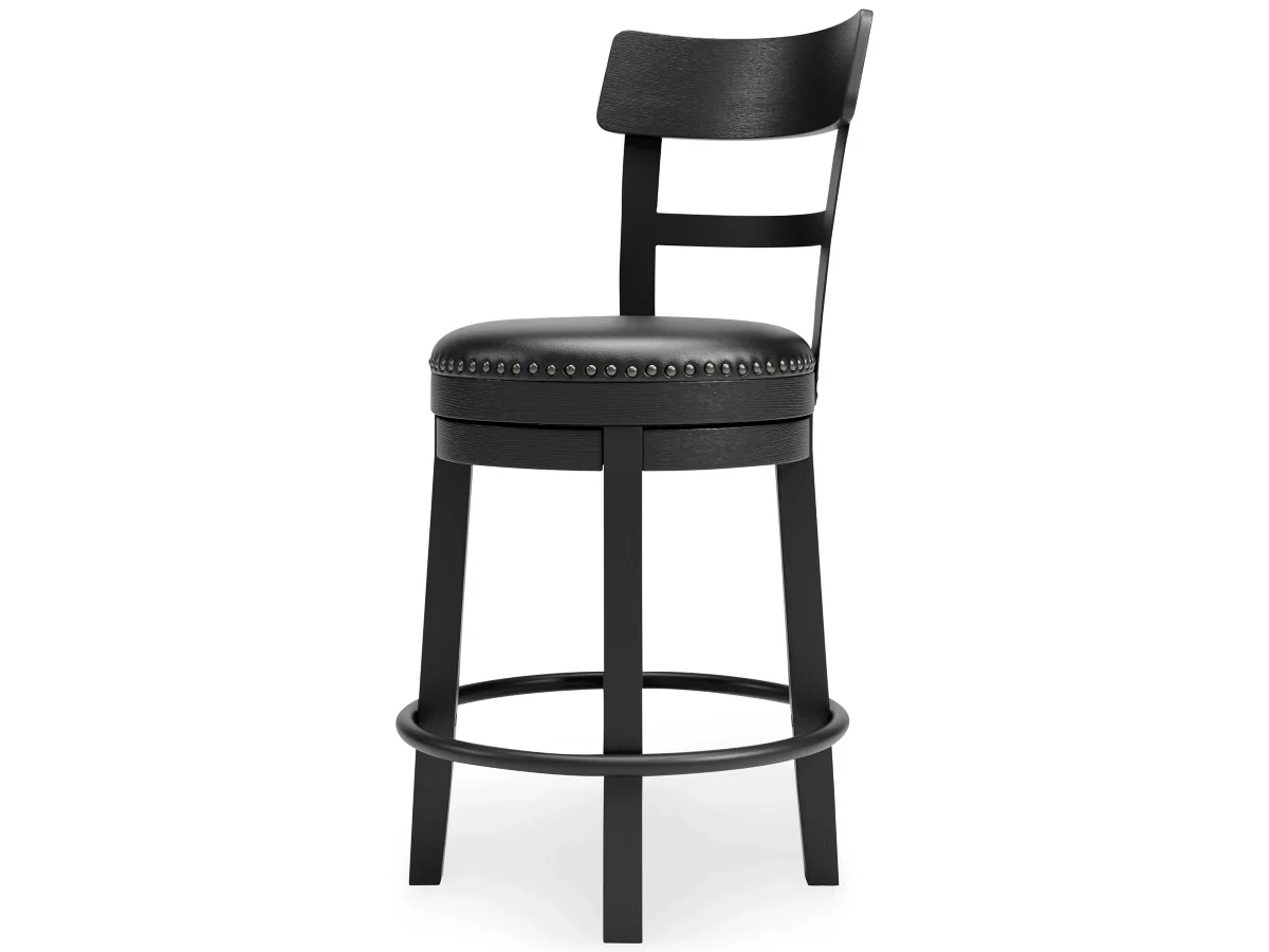 Valebeck Counter Height Upholstered Swivel